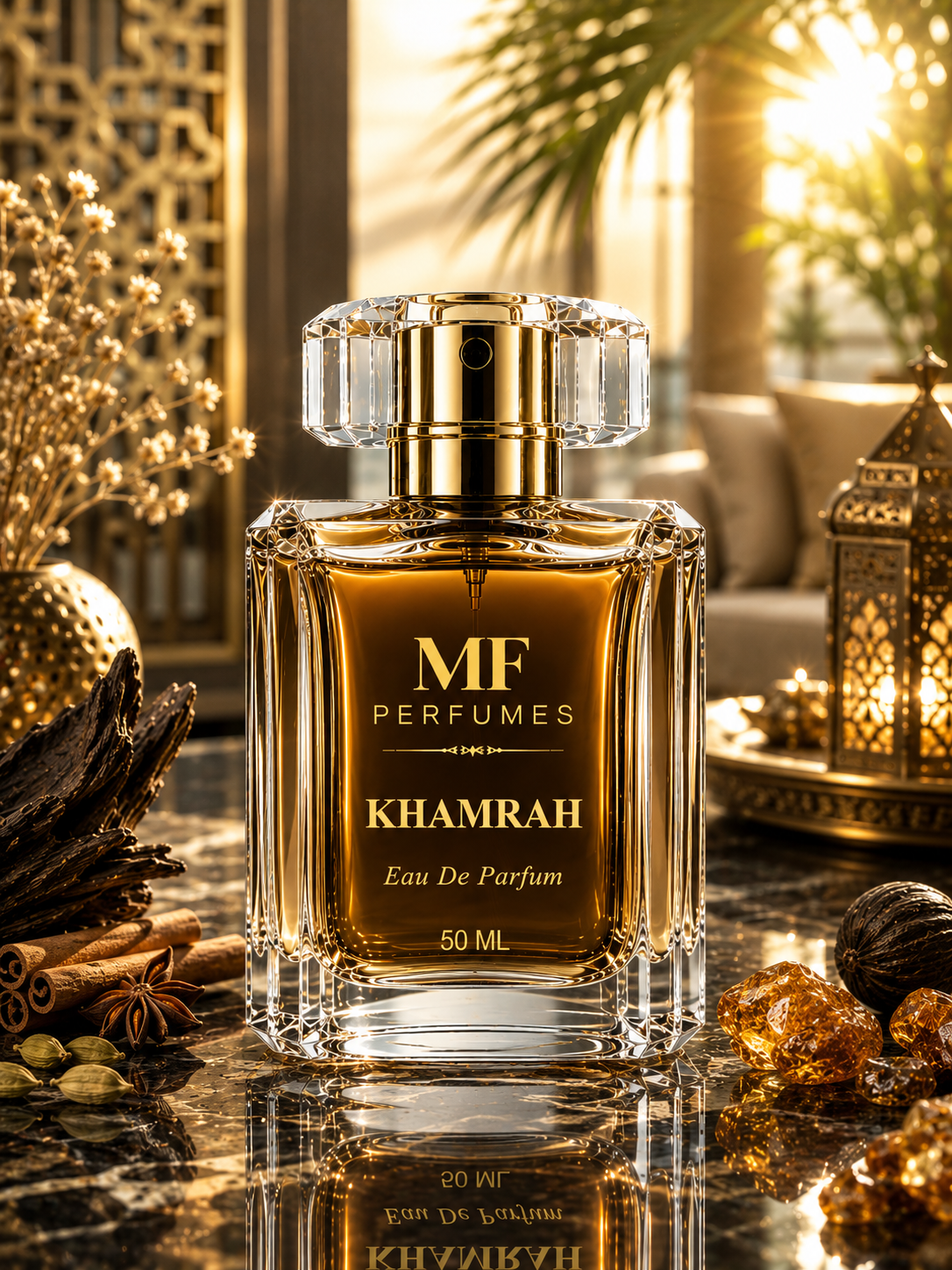 Khamrah – The Essence of Arabian Luxury Warm. Sweet. Addictive.