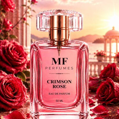 CRIMSON ROSE – A Bloom of Timeless Romance | MF Perfumes