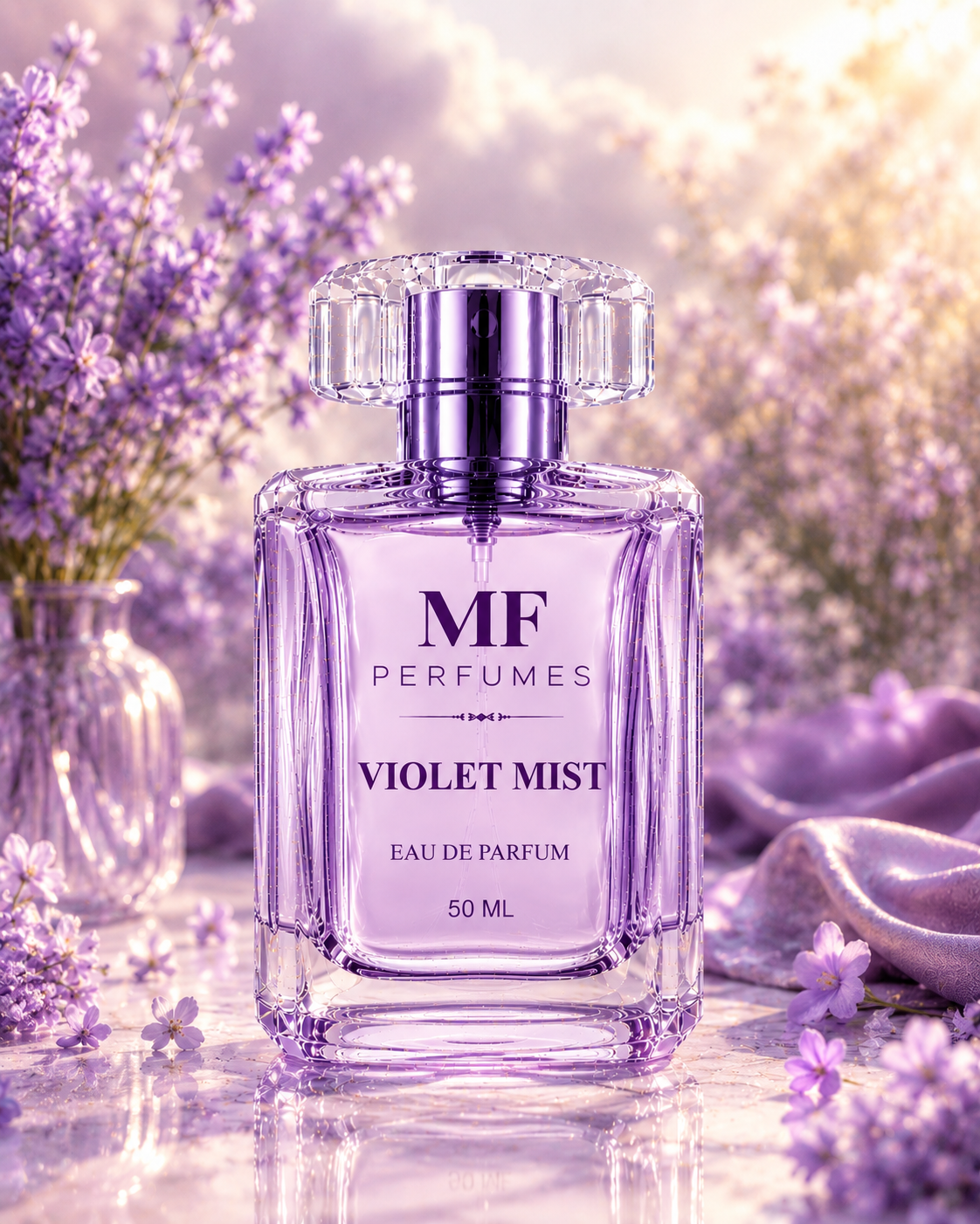 VIOLET MIST – Elegant Floral Eau De Parfum | MF Perfumes