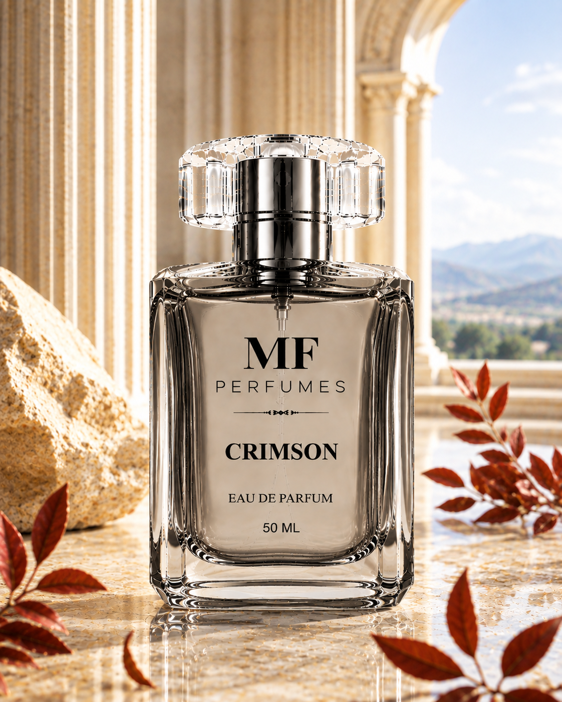 CRIMSON – A Bold Expression of Timeless Luxury | Eau De Parfum 50 ML